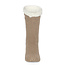 Basset antislip huissokken knit - beige