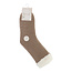 Basset antislip huissokken knit - beige