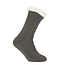 Basset antislip huissokken knit - grey